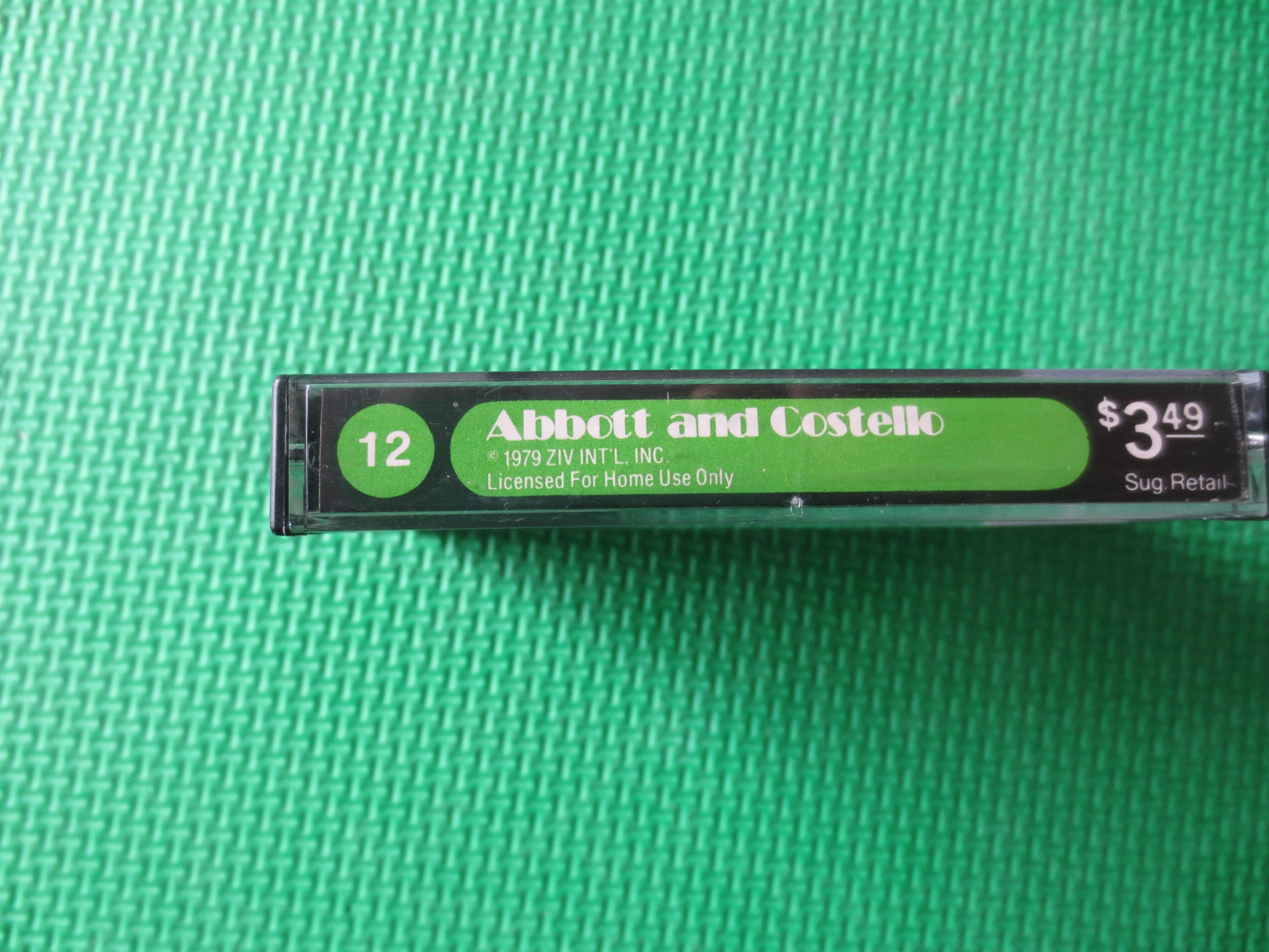 Abbott and Costello – Who's on First (1979) Cassette