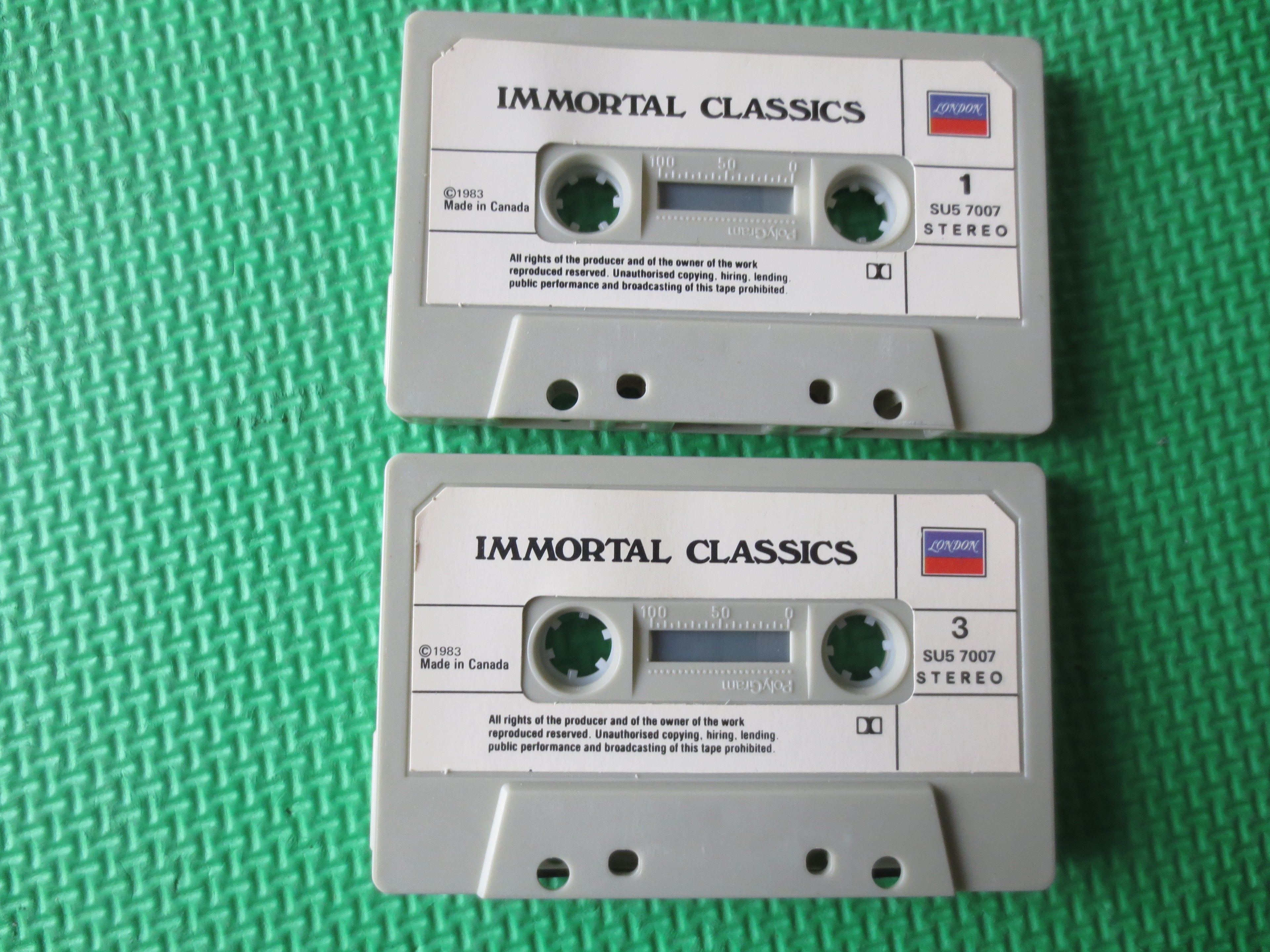 Immortal Classics (1983) Double Cassette Set