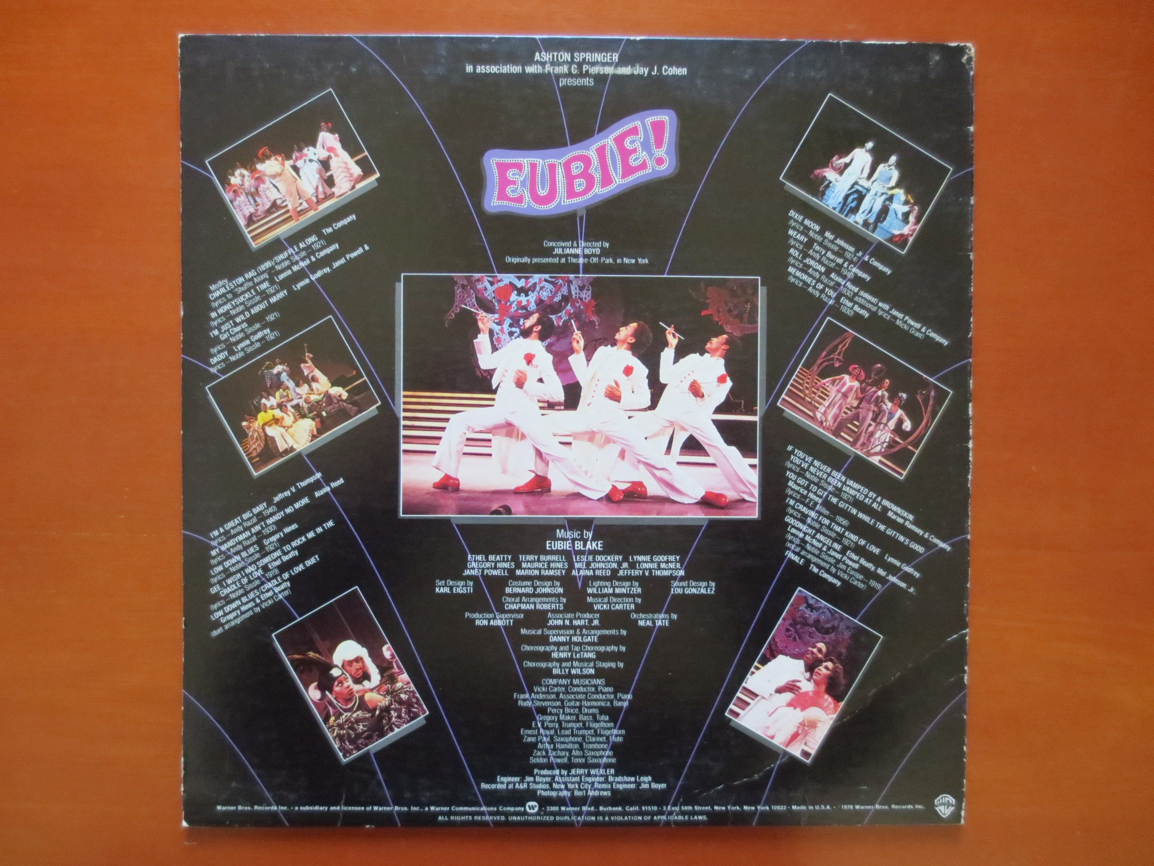 Eubie Blake Musical – Eubie! (1978) Vinyl LP