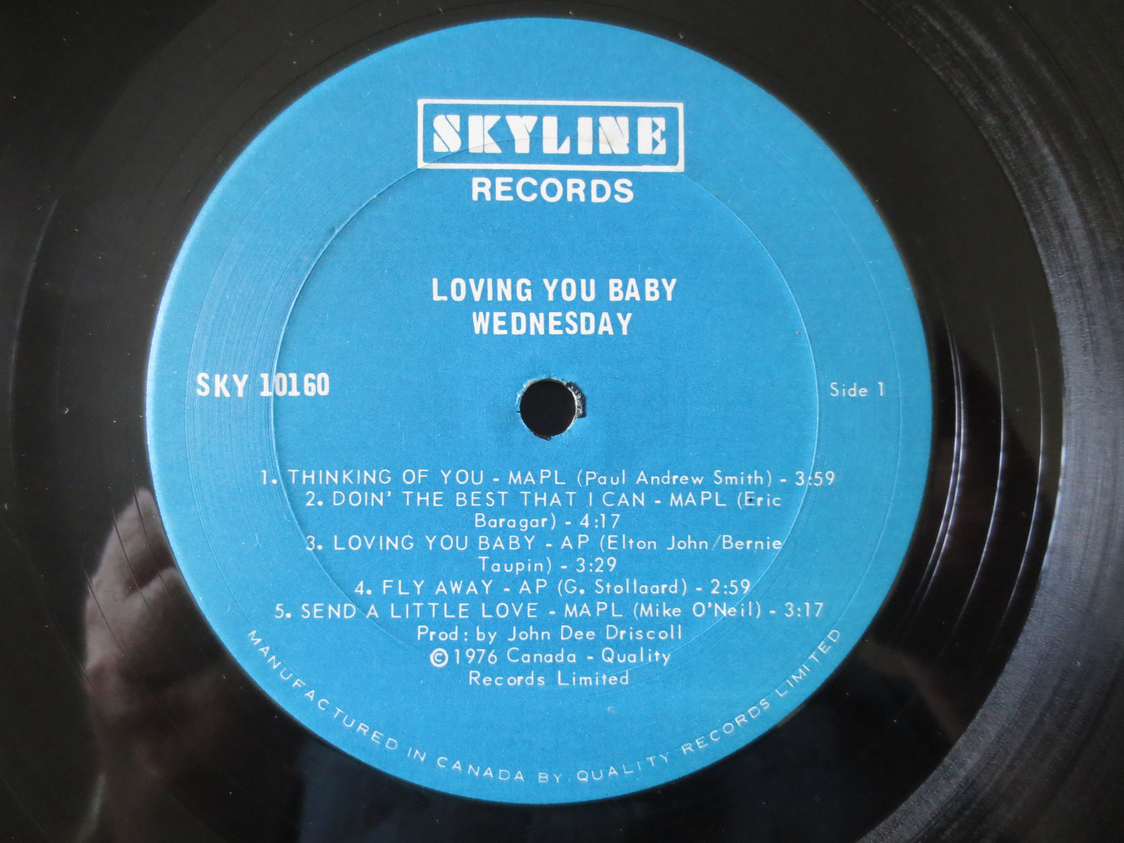 Wednesday – Loving You Baby (1976) Vinyl LP