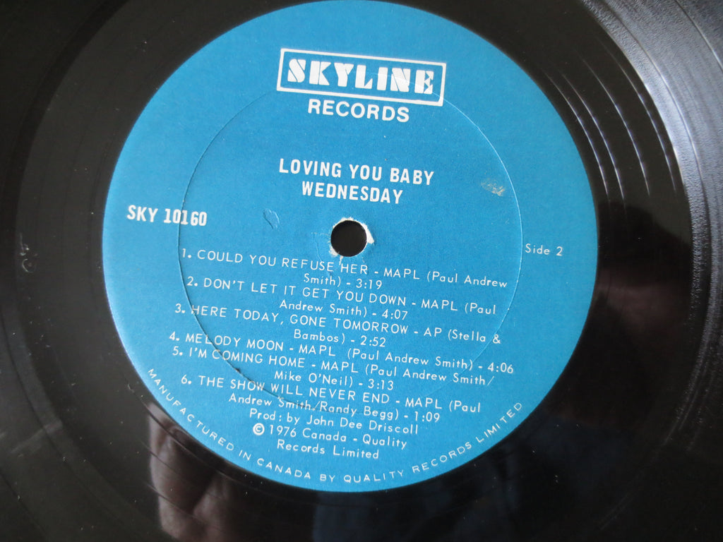 Wednesday – Loving You Baby (1976) Vinyl LP