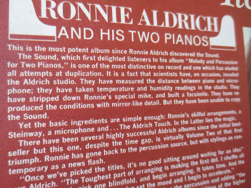 That Aldrich Feeling (1965) Vinyl LP