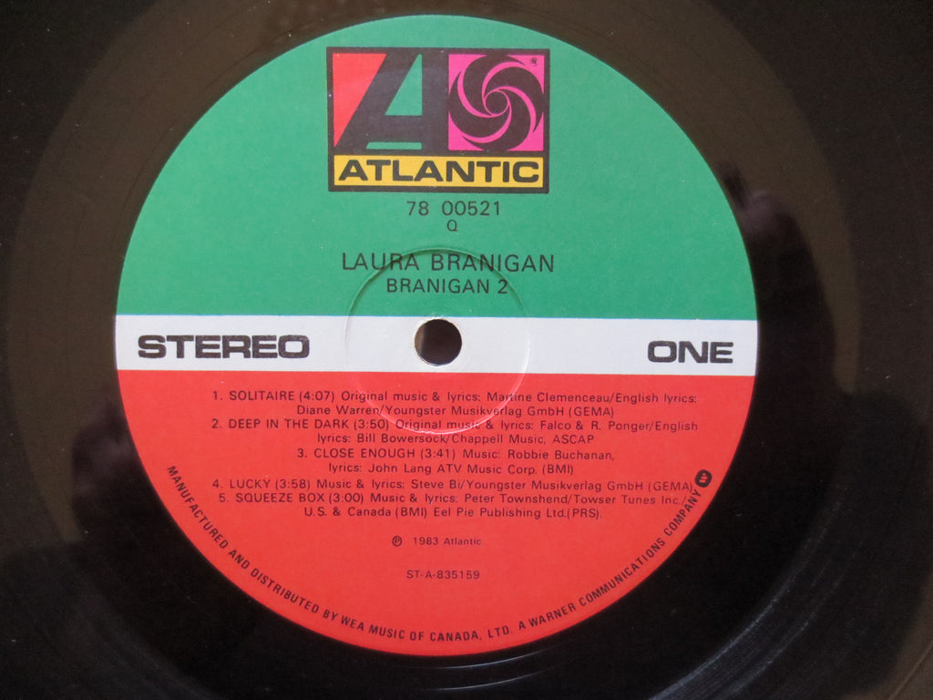 Laura Branigan – Branigan 2 (1983) Vinyl LP