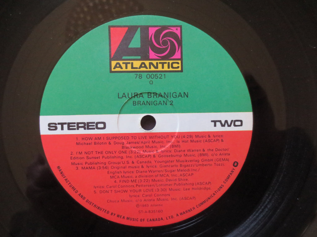 Laura Branigan – Branigan 2 (1983) Vinyl LP