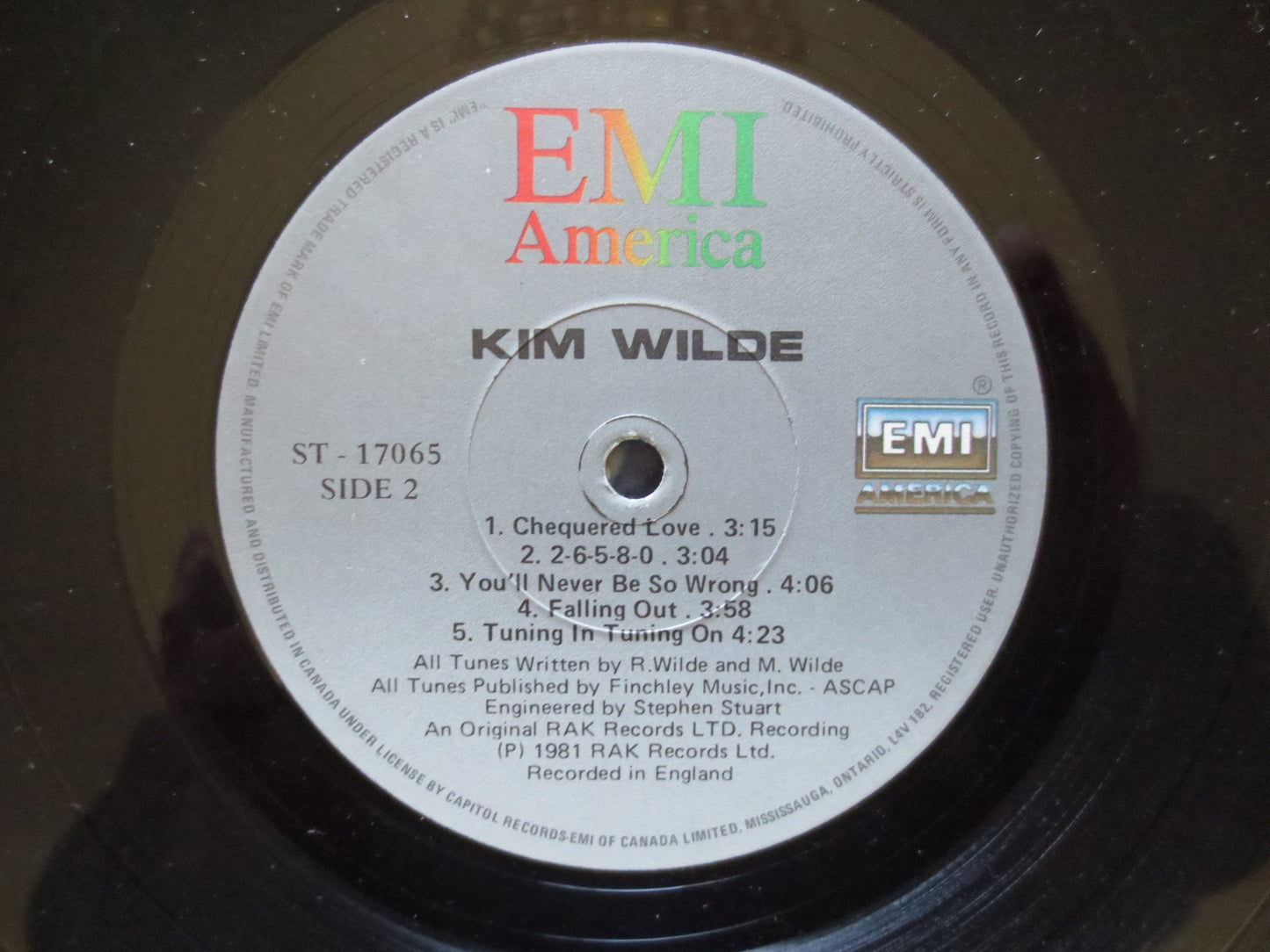 KIM WILDE, Kim WILDE Album, Kim Wilde Vinyl, Kim Wilde Lp, Pop Album, Vintage Vinyl, Pop Vinyl, Vinyl, 1981 Records