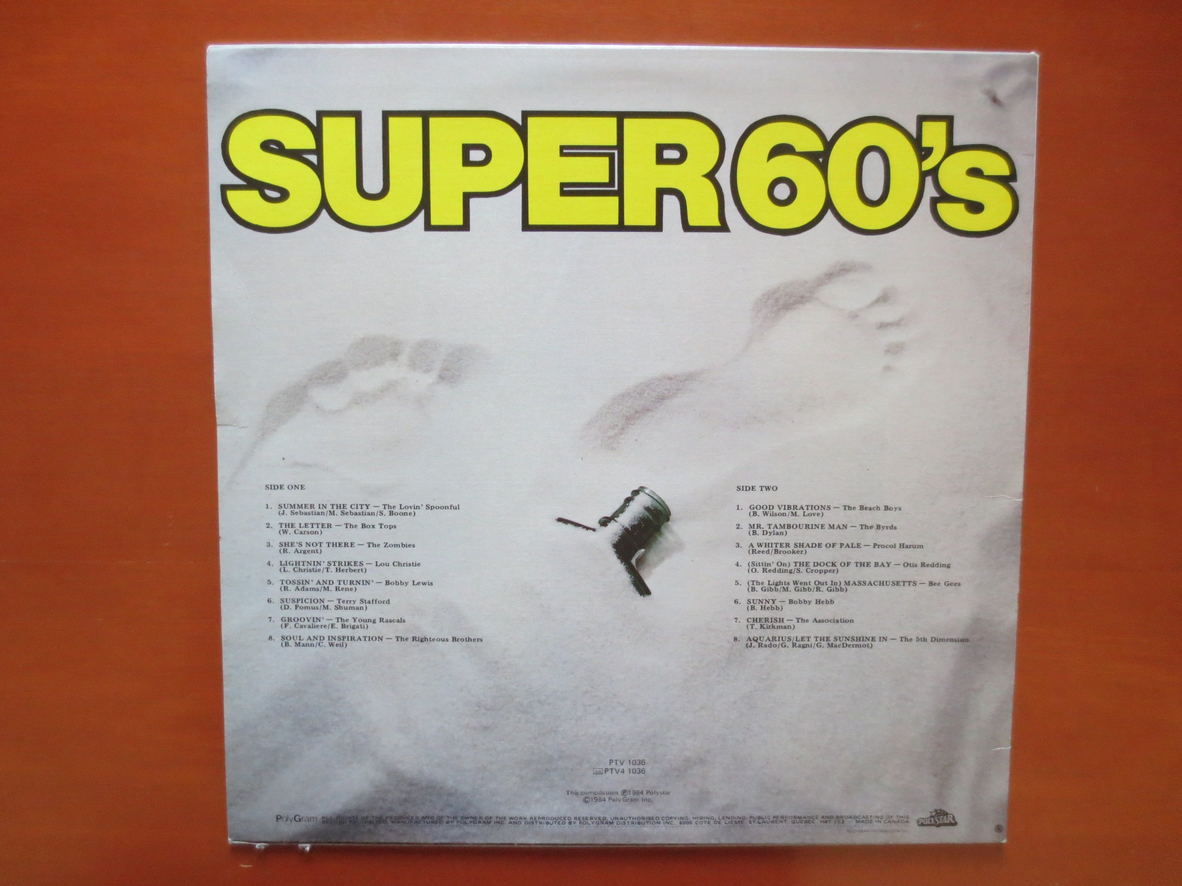 Super 60s: Original Artists (1984) Vinyl LP