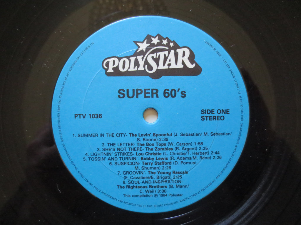 Super 60s: Original Artists (1984) Vinyl LP