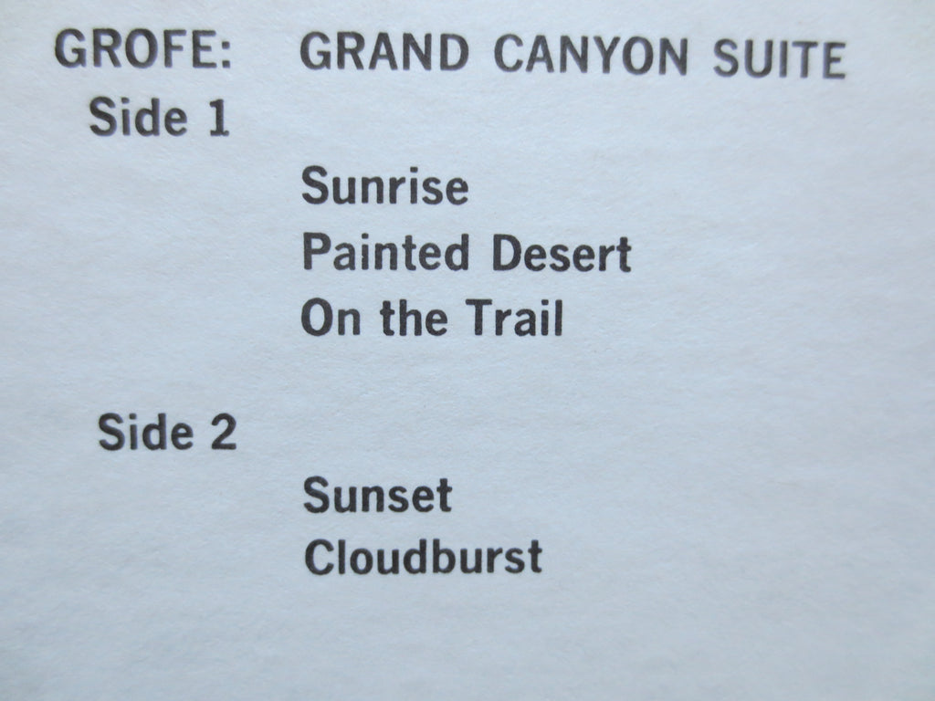André Kostelanetz – Grand Canyon Suite (1966) Vinyl LP
