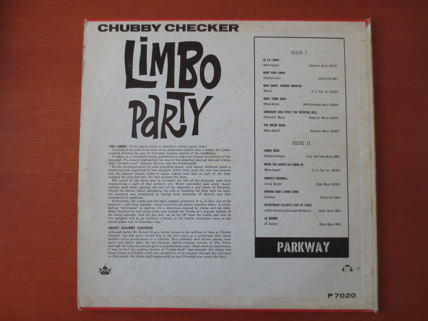 CHUBBY CHECKER, LIMBO Party, Pop Records, Vintage Vinyl, Records, Vinyl Records, Vinyl Album, Record Vinyl, 1961 Records