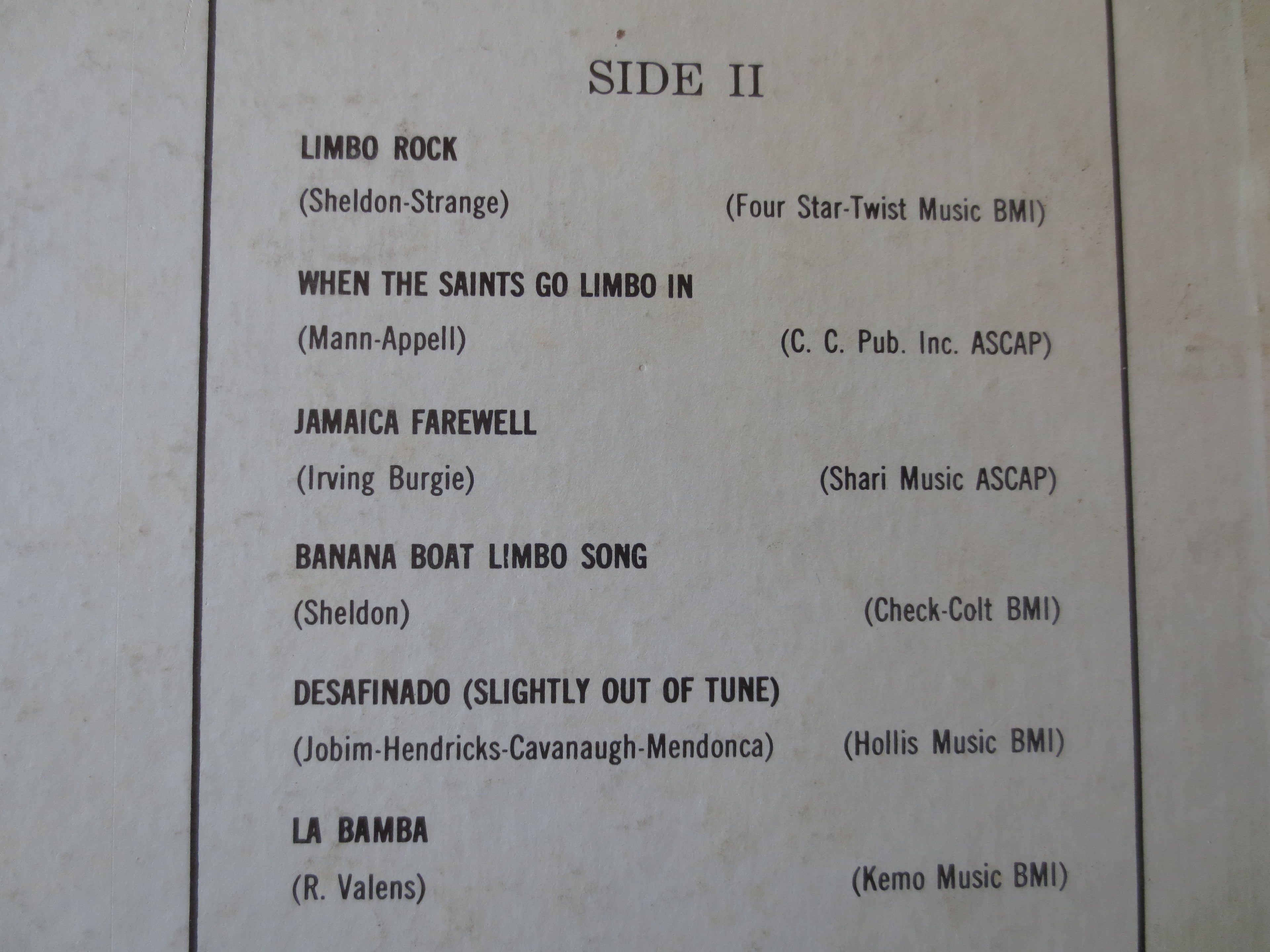 Chubby Checker – Limbo Party (1961) Vinyl LP