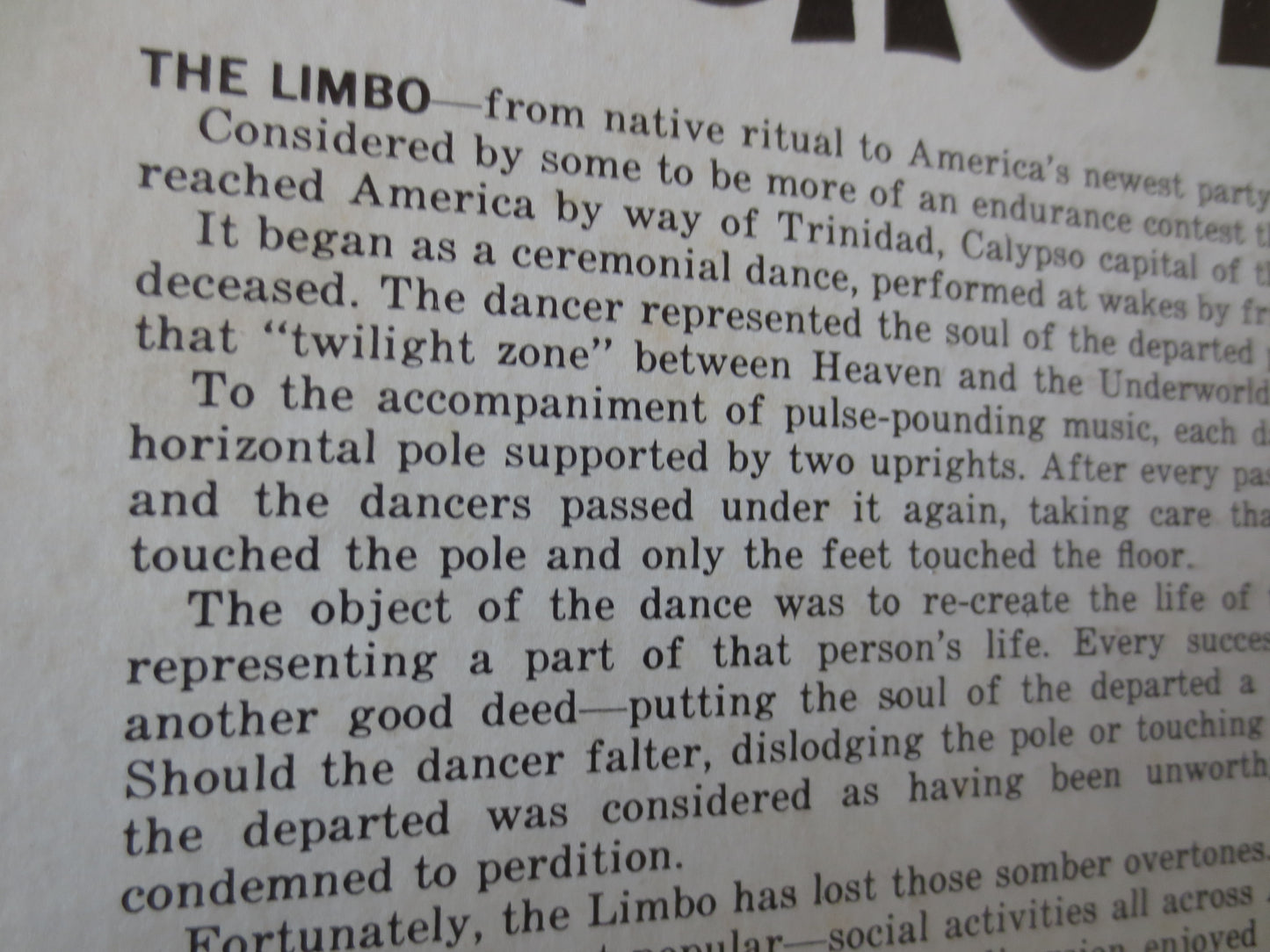 CHUBBY CHECKER, LIMBO Party, Pop Records, Vintage Vinyl, Records, Vinyl Records, Vinyl Album, Record Vinyl, 1961 Records
