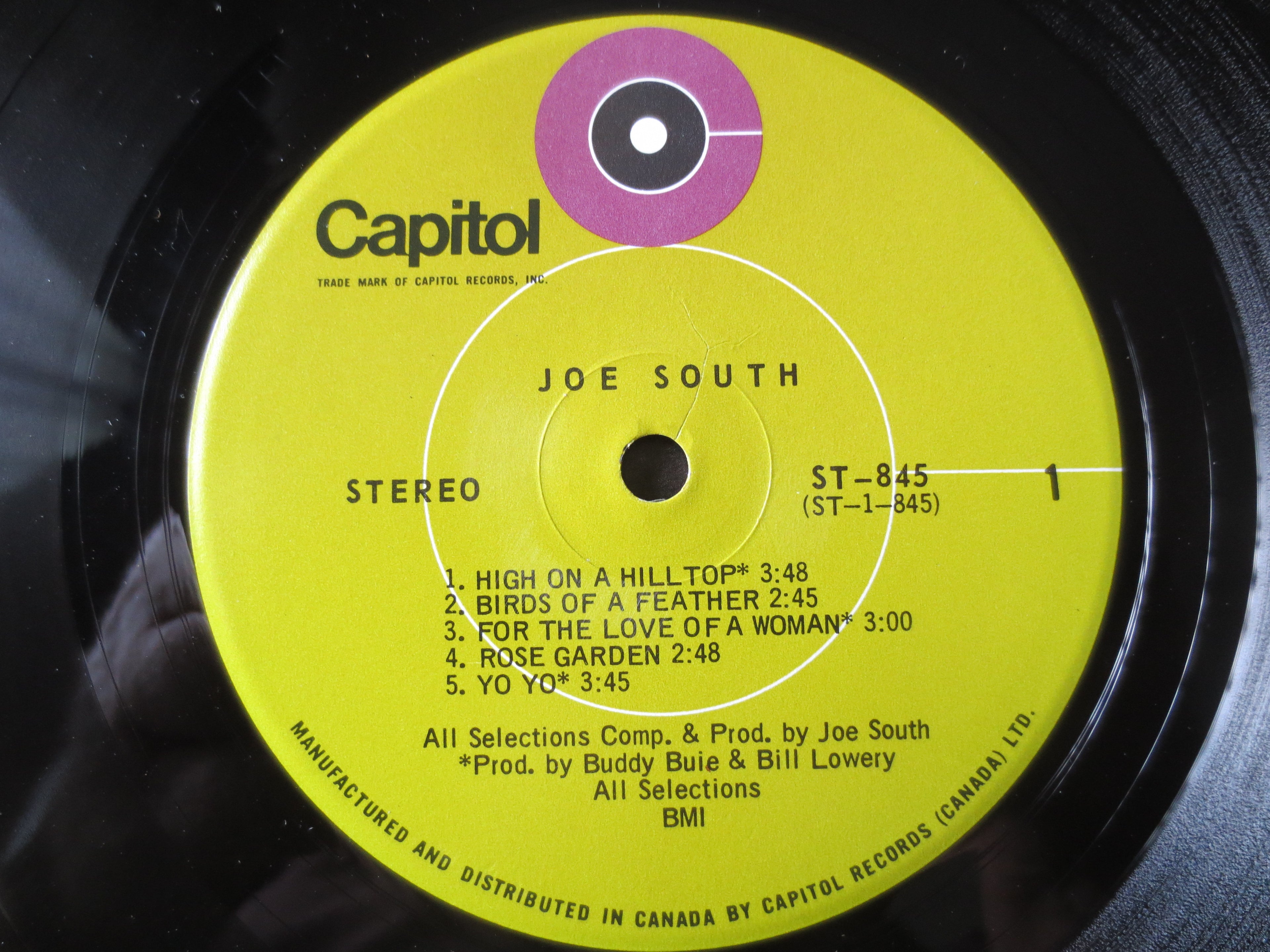Joe South – Joe South (1971) Vinyl LP