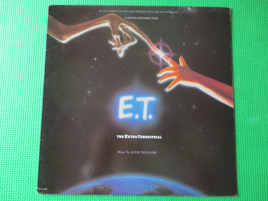 ET, EXTRA-TERRESTRIAL, Disneyland Records, Disney Records, Childrens Records, Disney Album, Kids Albums, lps, 1982 Records