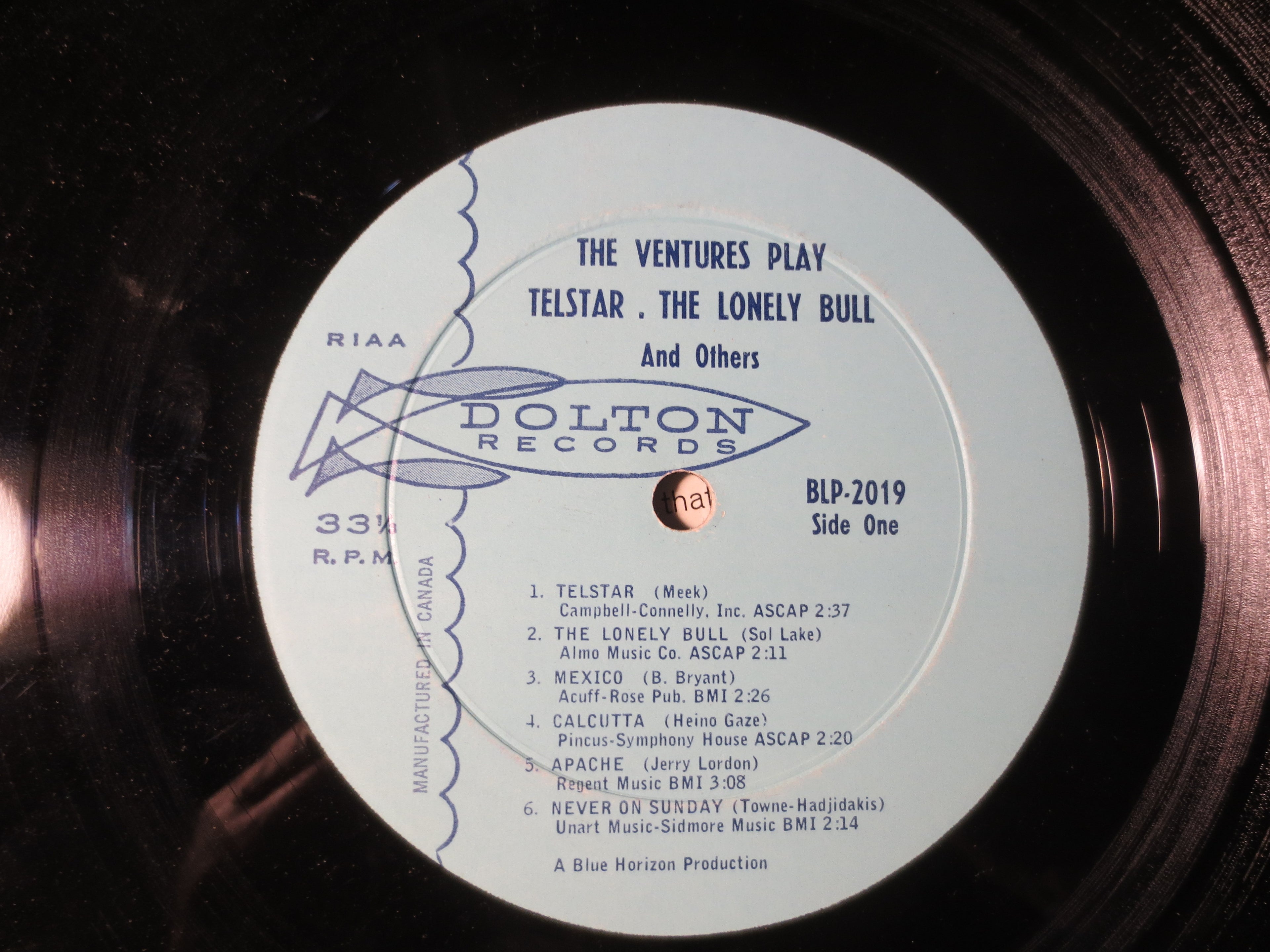 The Ventures – Play Telstar (1963) Vinyl LP