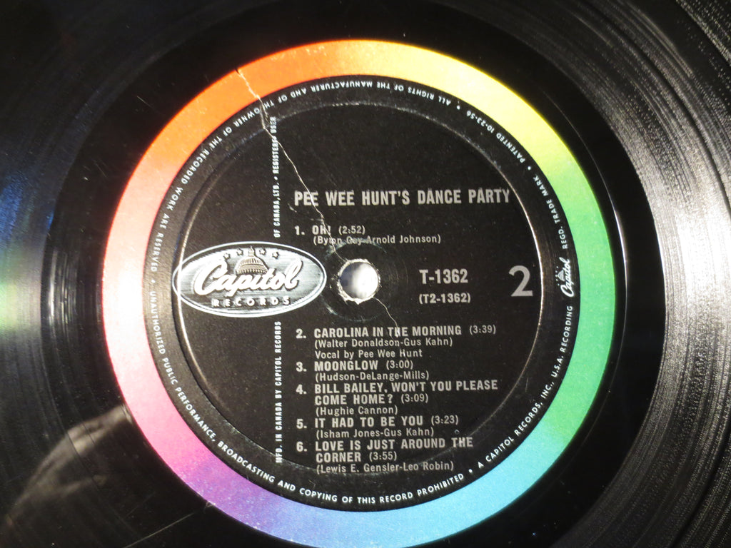 Pee Wee Hunt – Dance Party (1960) Vinyl LP