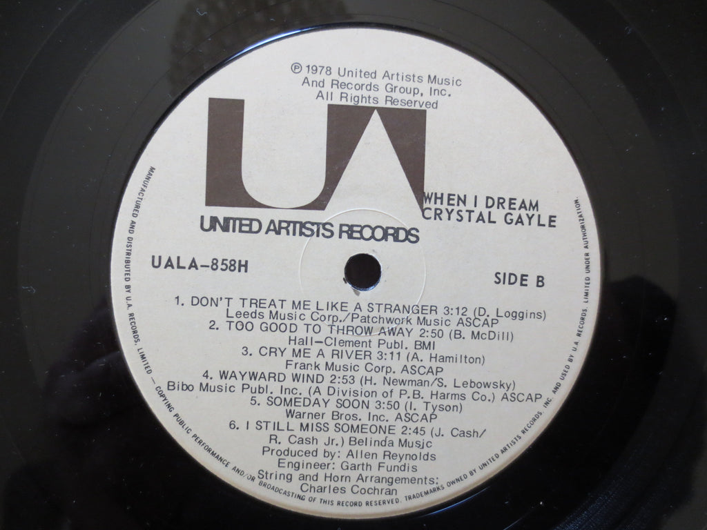 Crystal Gayle – When I Dream (1978) [Vinyl LP]