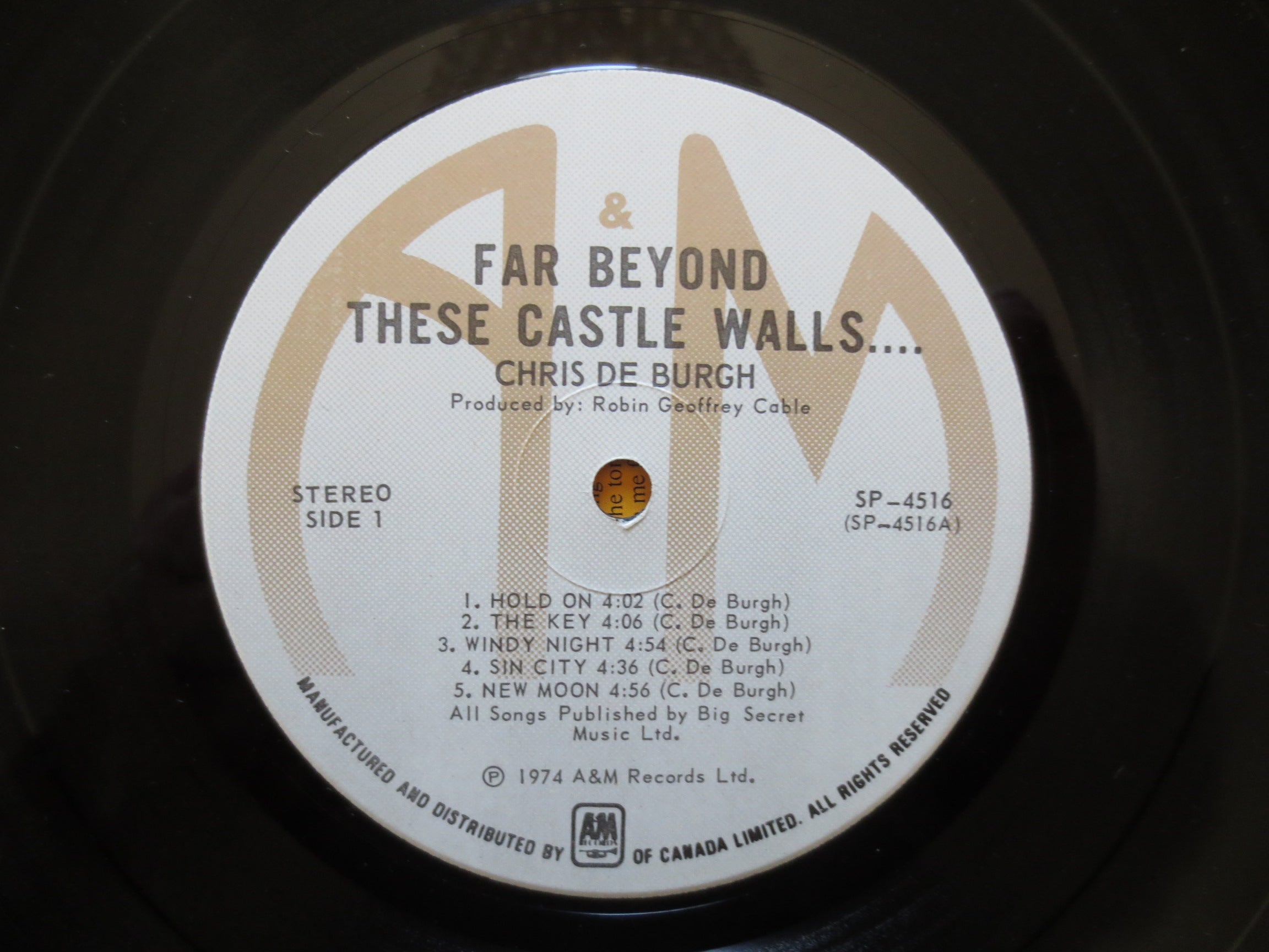 Chris de Burgh – Far Beyond These Castle Walls (1974) Vinyl LP