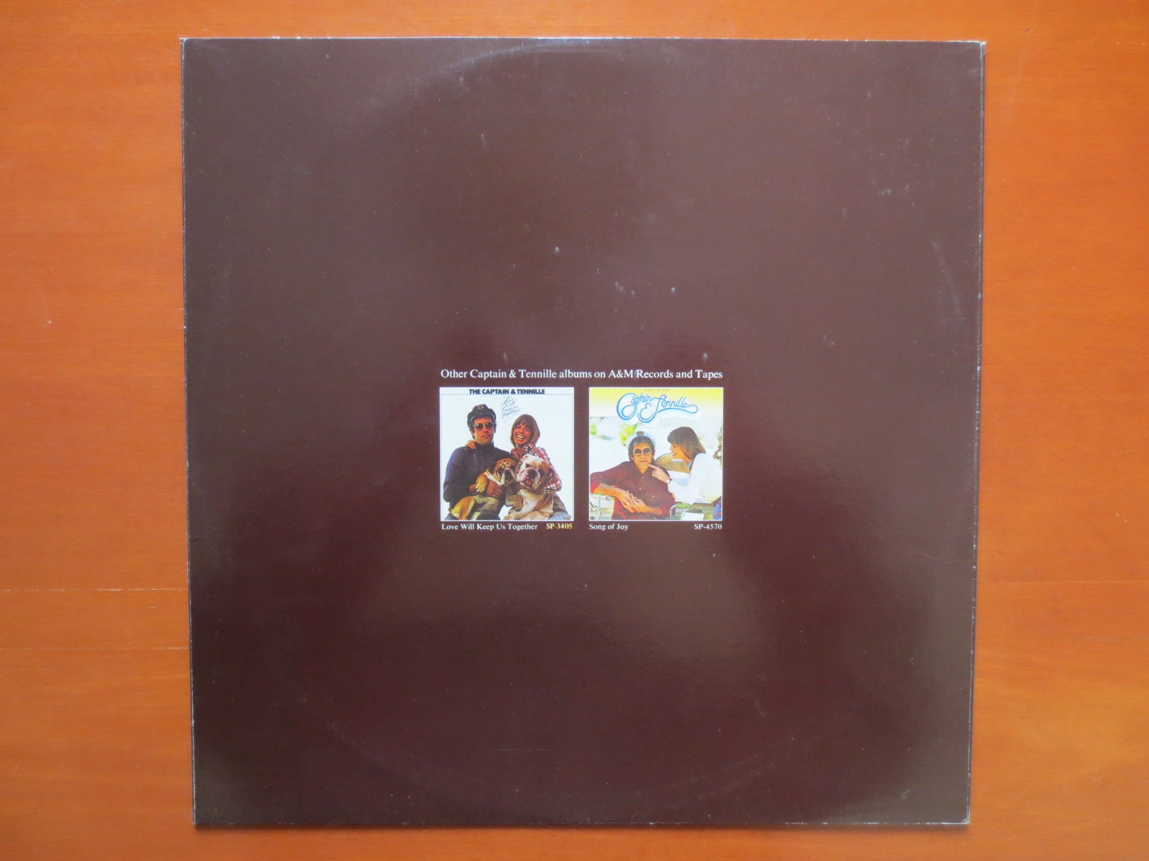 Captain & Tennille – Come In from the Rain (1977) Vinyl LP