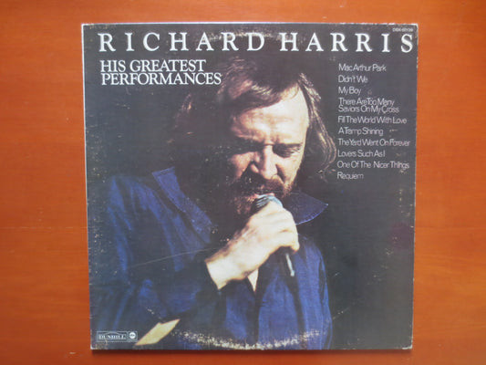 RICHARD HARRIS, GREATEST Performances, Pop Record, Pop Album, Vintage Vinyl, Vinyl Record, Record Vinyl, 1973 Records