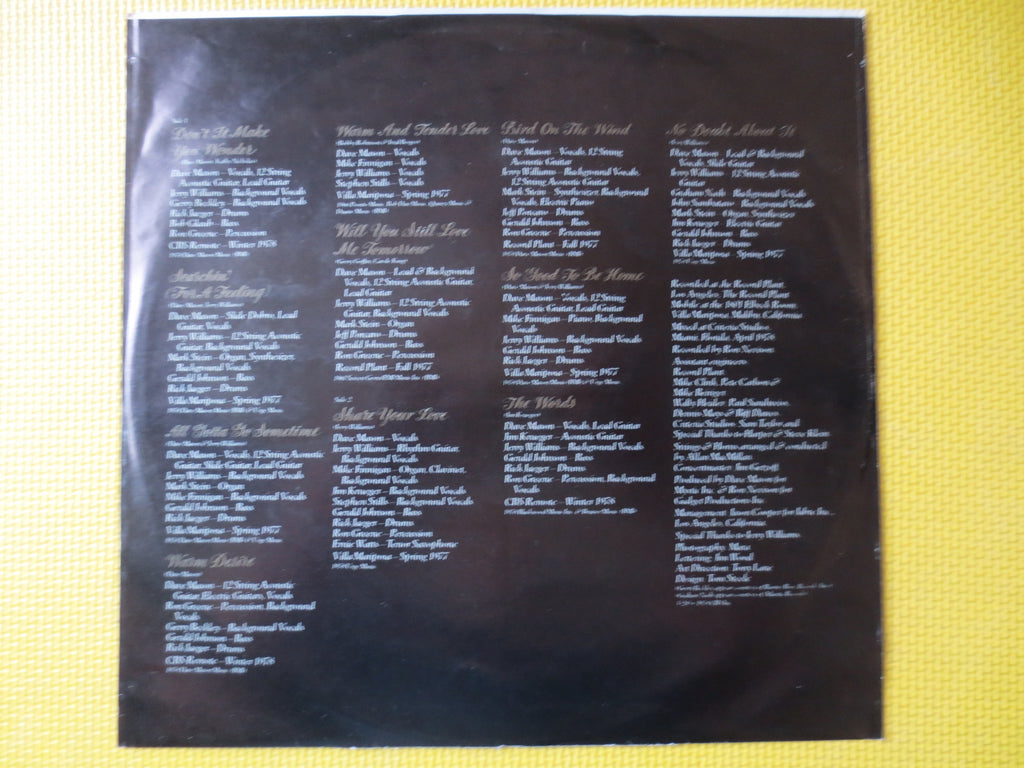 Dave Mason – Mariposa de Oro (1978) Vinyl LP