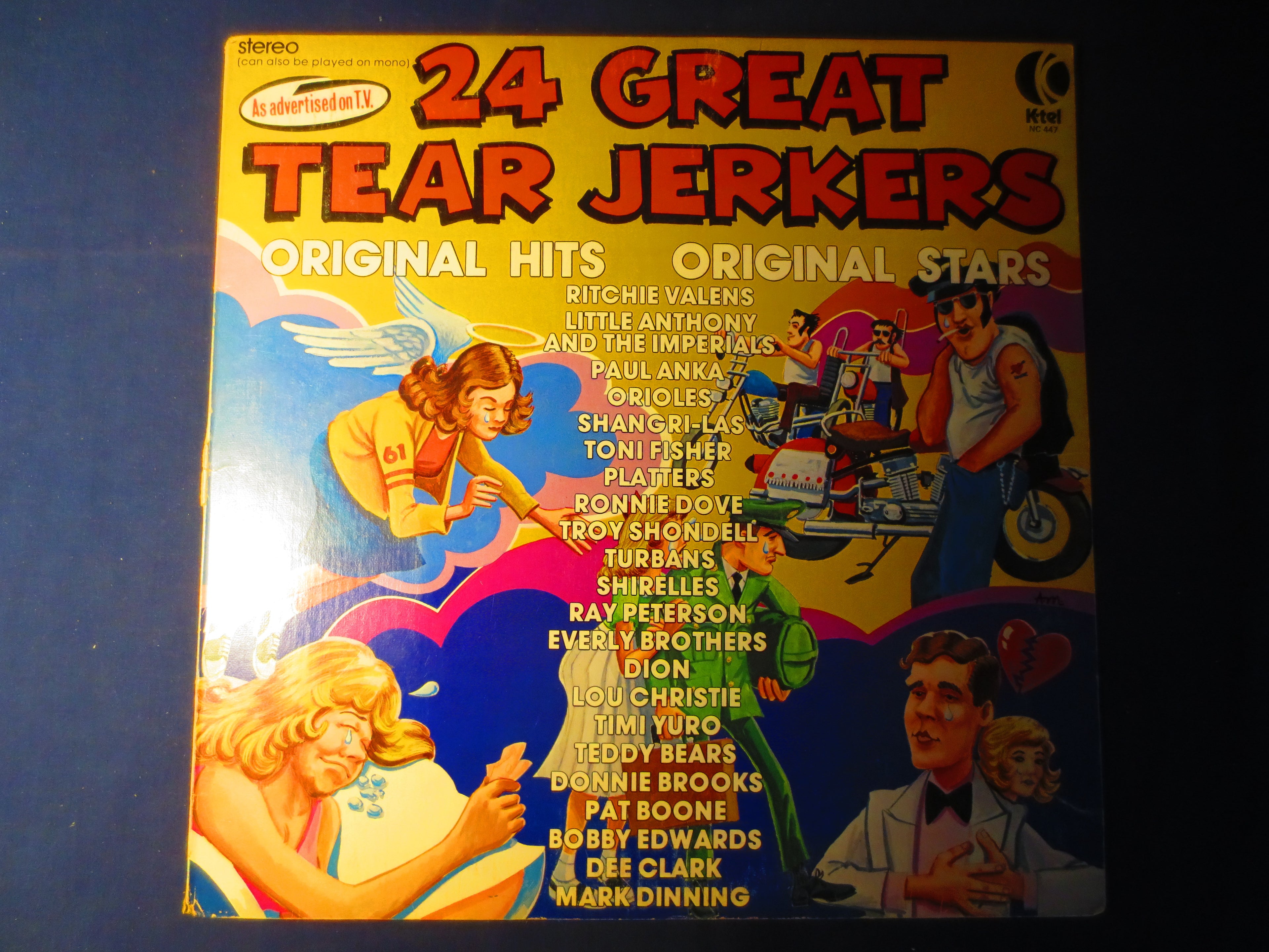 24 Tear Jerkers – K-Tel (1976) Vinyl LP