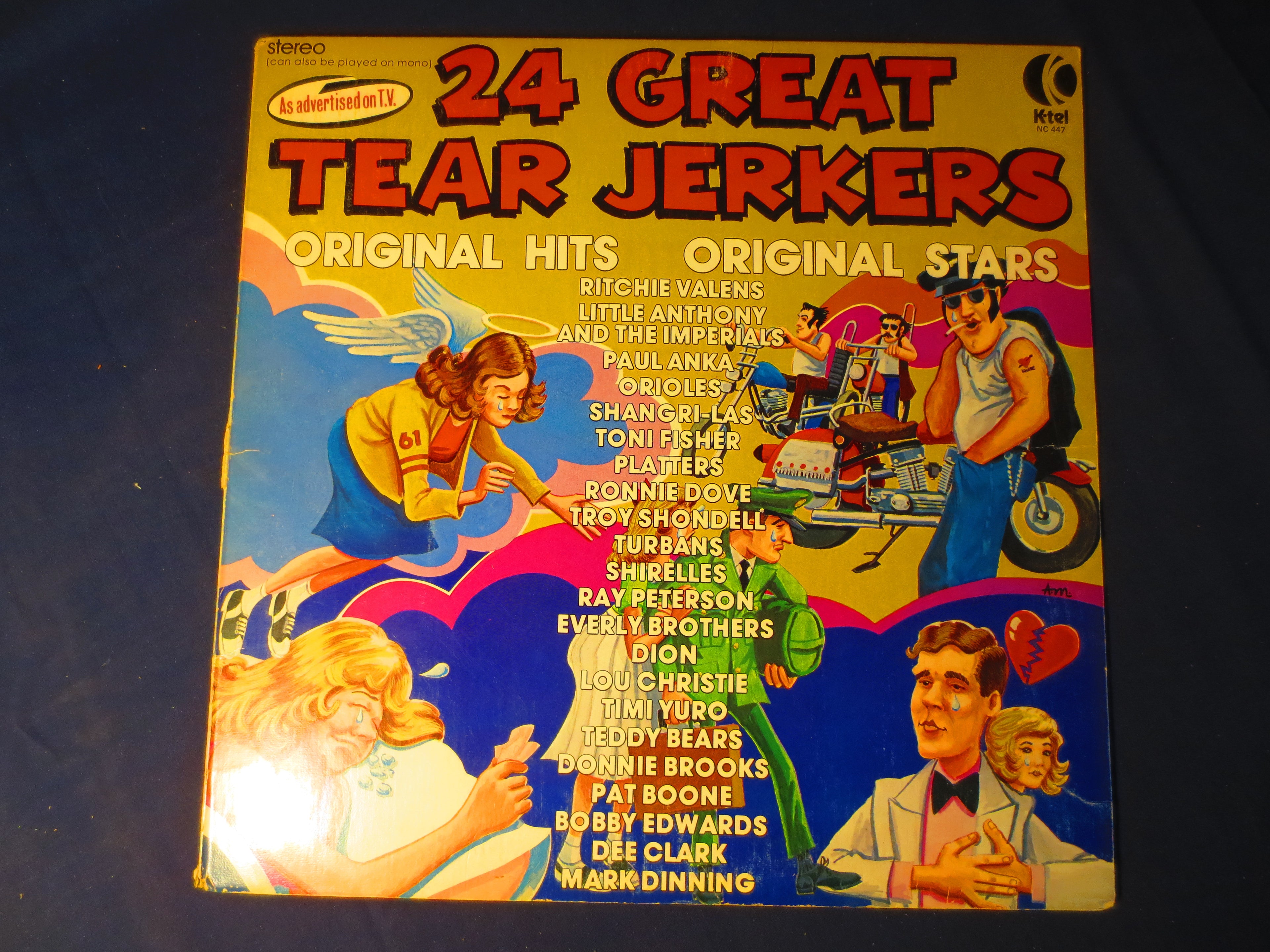 24 Tear Jerkers – K-Tel (1976) Vinyl LP