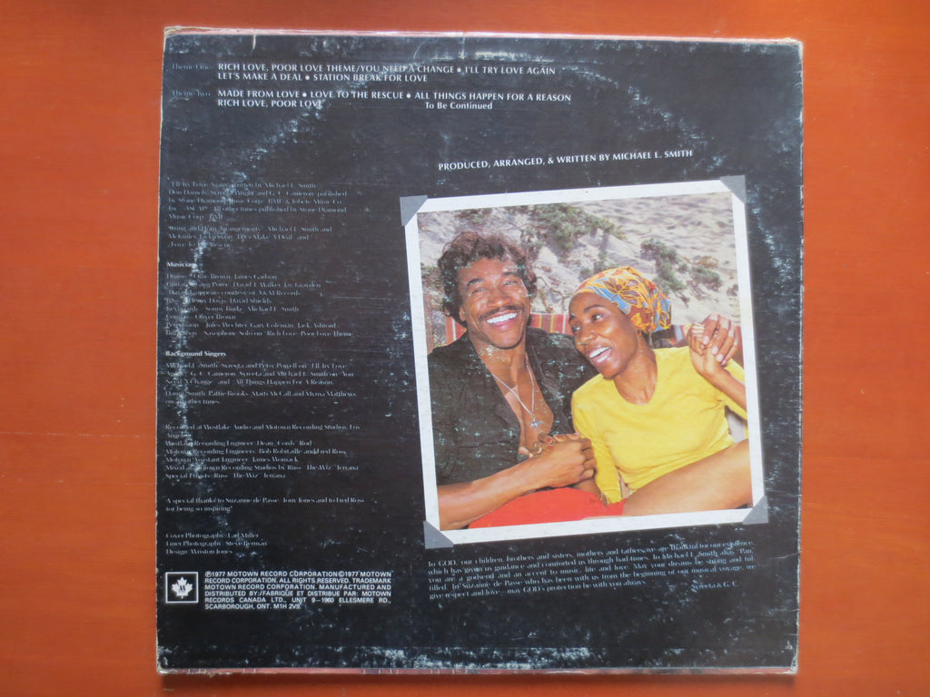 Syreeta – Rich Love, Poor Love (1977) Vinyl LP