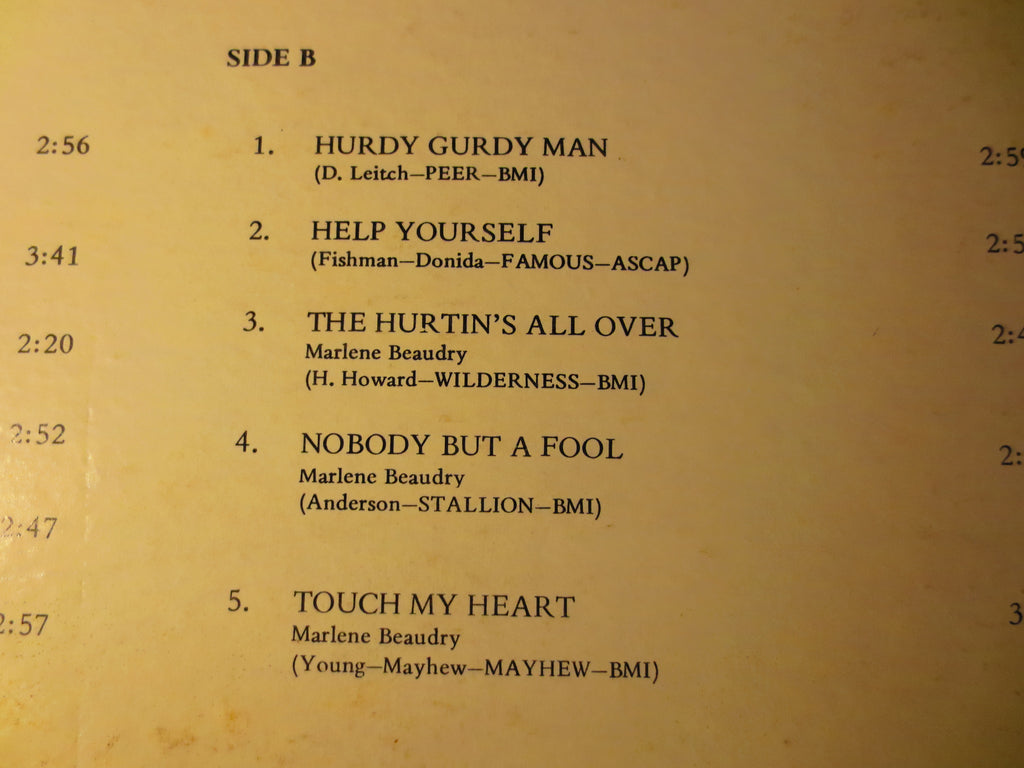 Marlene Beaudry – Harper Valley PTA (1968) Vinyl LP