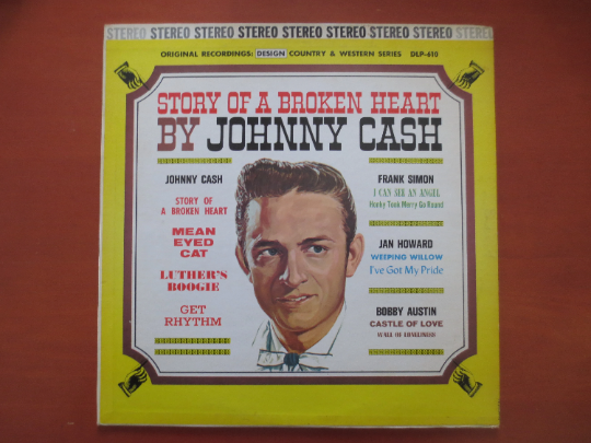 Johnny Cash – Story of a Broken Heart (1963) Vinyl LP