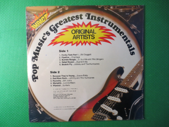 POP MUSIC GREATEST, Instrumentals, Still Sealed Album, Pop Music Vinyl, Pop Album, Pop Vinyl,  Vintage Vinyl, 1979 Records