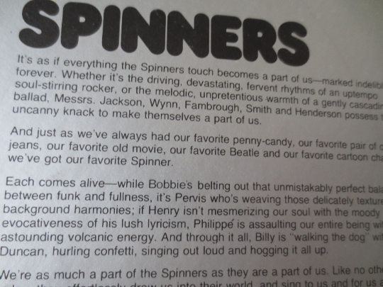 The Spinners – Pick of the Litter (1975) Vinyl LP