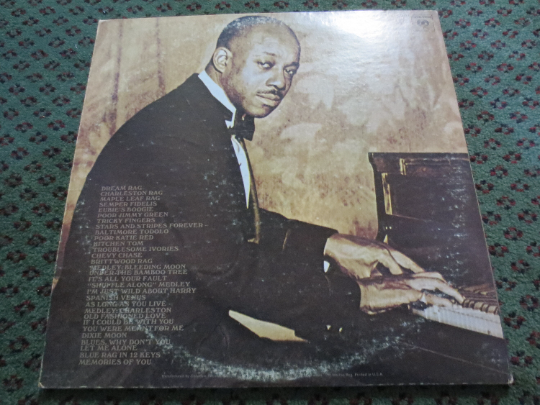 EUBIE BLAKE, The Eighty-Six Years, Ragtime Honky Tonk, Double Album, 1973 Record, Vinyl Lp