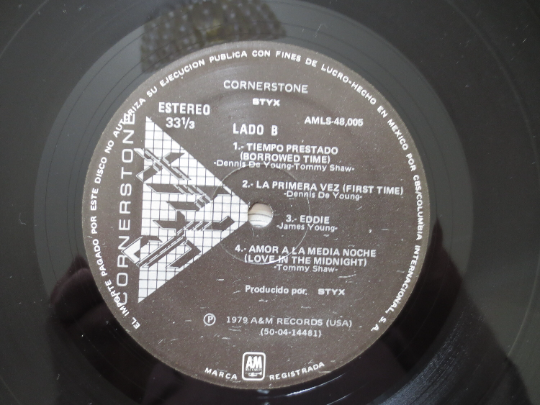 Styx – Cornerstone (1979) Vinyl LP