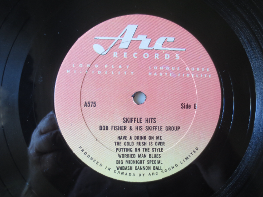 Bob Fisher & His Skiffle Group – Skiffle Hits (1963) Vinyl LP