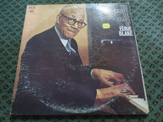 EUBIE BLAKE, The Eighty-Six Years, Ragtime Honky Tonk, Double Album, 1973 Record, Vinyl Lp