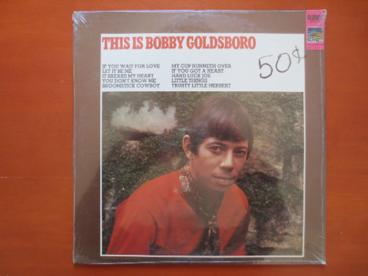 BOBBY GOLDSBORO, Still SEALED, Pop Record, Vintage Vinyl, Record Vinyl, Records, Vinyl Record, Vinyl Album, 1968 Records
