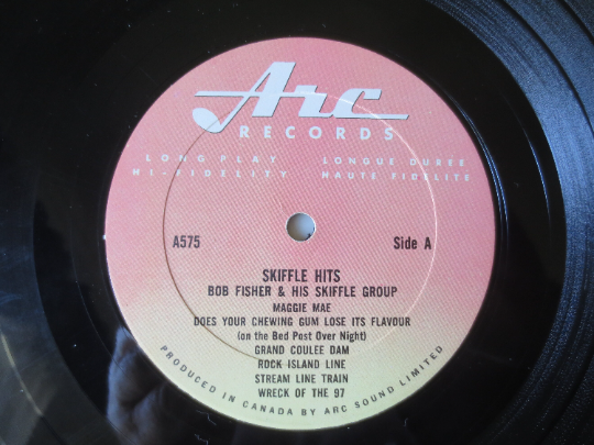 Bob Fisher & His Skiffle Group – Skiffle Hits (1963) Vinyl LP