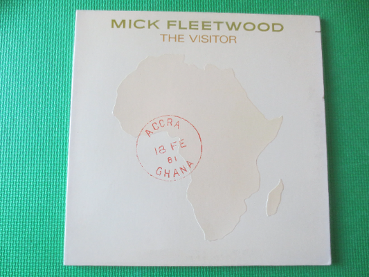 MICK FLEETWOOD, The VISITOR, Vintage Vinyl, Record Vinyl, Mick Fleetwood lp, Vinyl Record, Vinyl, Rock Record, 1981 Records
