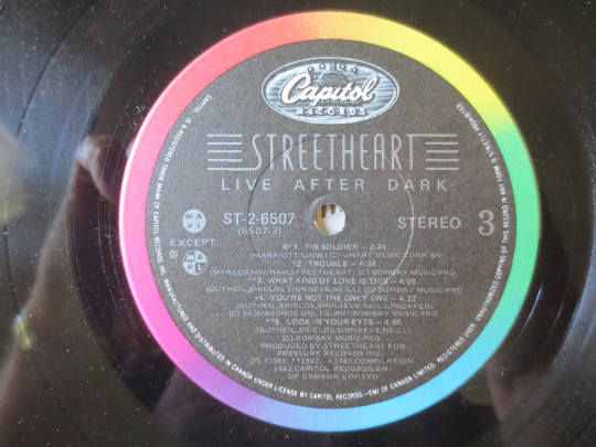 Streetheart – Live After Dark (1983) 2xVinyl LP