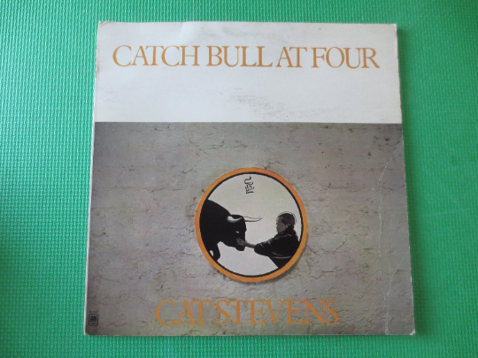 CAT STEVENS, "Catch BULL at Four", Vintage Album, 1972 Record, Vinyl Lp