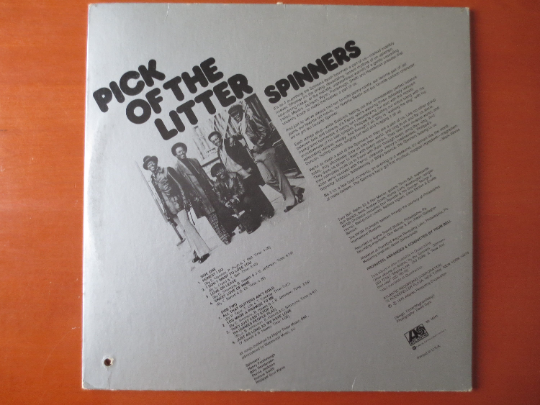 The Spinners – Pick of the Litter (1975) Vinyl LP